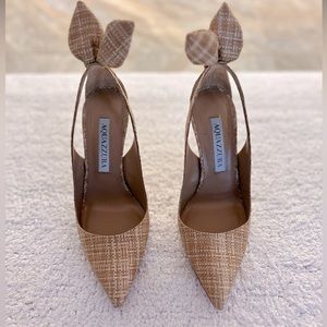 Aquazurra beautiful neutral heels size 34